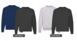 4x Fruit of the Loom Pullover (4 Farben Gr. M bis XL)