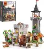 FUNWHOLE Mittelalterlicher Wachturm Beleuchtung Bauklötze Set für 85,04 € inkl. Versand