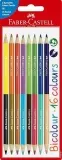 Faber-Castell 116197 (Buntstifte Set Bicolor 8 Malstifte Mit 16 Farben) Ab 2,55 € Inkl. Prime-Versand (Statt 3,99 €)