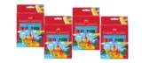 4x Faber-Castell 554201 – Filzstift Castle, 12er Kartonetui (= 48 Filzstifte/ 0,11€ pro Filzstift) – für 5,36 € [Prime] statt 9,35 €