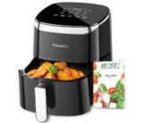 Fabuletta Heißluftfritteuse 4L, 9-in-1 Air Fryer, Max 230℃ für 40,29 € inkl. Prime-Versand (statt 75,99 €)