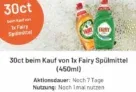 Fairy Spülmittel 450 ml für 0,99 € [smhaggle + Kaufland]