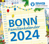 Gratis: Familienkalender 2024 von der SWB
