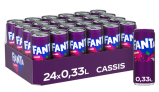 Fanta Cassis 24er Pack (24 x 330 ml) ab 15,29 € inkl. Prime-Versand zzgl. Pfand