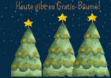 Rostock: Gratis Weihnachtsbäume ab 18 Uhr