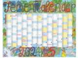 Gratis Ferienkalender 2024 – 2025 / A1 & A3