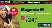 Telekom Magenta M Unlimited 5G (300 Mbit/s) für 24,95 € mtl. 🚀  freenet zündet zur Black Week den Mobilfunk-Turbo