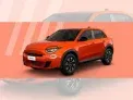 Fiat 600 Hybrid Orange mit 110 PS für 103,76 € / Monat + 1.698,00 € einmalig – LF 0,33 (Privatkunden)