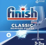 3 x 3 kg Finish Classic Reiniger Spülmaschinenreiniger ab 19,17 € (Prime)