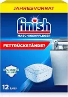 Finish Maschinenpfleger Tabs (12 Geschirrspülreiniger Tabs Jahresvorrat)