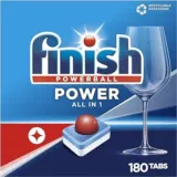 Finish Power All in 1 💎 (180 Spülmaschinentabs) ab 19,85 € inkl. Prime-Versand