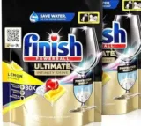 Finish Ultimate Plus Infinity Shine Citrus 🍋 Spülmaschinentabs 160Caps (~ 0,13€ pro Tab)