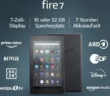Amazon Fire 7-Tablet (7-Zoll-Display, 16 GB) mit Werbung für 27,99 Euro [Zertifiziert und generalüberholt]