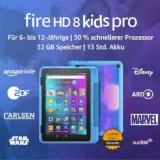 Fire HD 8 Kids Pro-Tablet (8-Zoll-HD-Display, für Kinder von 6 bis 12, 2 Farben) für 104,99 € inkl. Versand