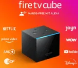 Fire TV Cube│Hands-free mit Alexa, 4K Ultra HD-Streaming-Mediaplayer für 59,99 € inkl. Versand