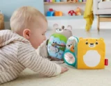 Fisher-Price GJD37 – Babys weiches Kuschelbuch, Plüschtier-Spielzeug (für Babys ab 3 Monaten) – für 9,99€ [Prime] statt 16,14€