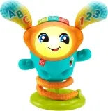 Fisher-Price Hjp94 – Dj Hüpfi – Interaktives Lern-Spielzeug Zum Tanzen, Bewegen Und Hüpfen, Mit Musik Und Federung Für 22,99 € Inkl. Versand (Statt 41,94 €)