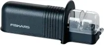 Fiskars Roll-Sharp Messerschärfer 1065598 (mit Keramik-Schleifstein Kunststoff Schwarz) für 10,99 € inkl. Prime-Versand (statt 15,99 €)