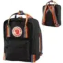 Fjällräven Kanken Rainbow Mini Rucksack schwarz für 49,98 € inkl. Versand