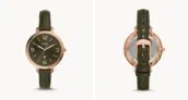Fossi Monroe 3-Zeiger-Werk Leder Damen Armbanduhr ES4944 + Gratis Gravur für 41,30 € inkl. Versand (statt 79 €)