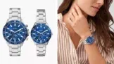 Fossil Box-Set His and Hers Uhr Multifunktionswerk BQ2828SET + 2 Füllartikel ab 143,00 € inkl. Versand