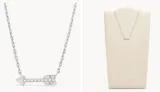 Fossil Damen Halskette Arrow Stainless Steel Necklace JOF00489040 für 23,80 € inkl. Versand (statt 36,00 €)