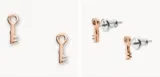 Fossil Damen Ohrstecker Rose Gold-Tone Stainless Steel Key JOF00544791 für 14,00 € inkl. Versand (statt 28,93 €)