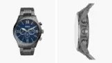 Fossil Flynn Herren Armbanduhr in Edelstahl Rauchgrau ab 46,92 € inkl. Versand statt 126,00 €