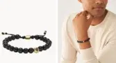 Fossil Herren Armband Sutton Evil Eye Beads Onyx ab 22,95 € inkl. Versand (statt 55,00 €)