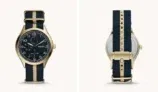 Fossil Herrenuhr Wylie Multifunktion Nylon in Blau BQ2518 für 41,30€ inkl. Versand statt 99€