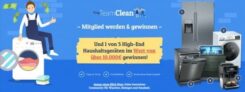 Frag Team Clean: Gewinne 1 von 5 High-End-Hausgeräten in Wert von über 10.000 €