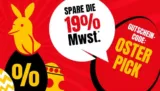 Picksport Osterpick: 19 % Mehrwertsteuer geschenkt (-15,96% Rabatt)