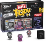 Funko Bitty Pop! Marvel – Iron Man 4PK – War Machine, Vision, Ultron und eine Überraschungs-Mini-Figur für 10,10 € inkl. Prime-Versand