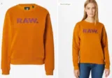 G-Star RAW Damen Sweatshirt (Gr. S bis XL) für 29,90 € inkl. Versand (statt 52,98 €)