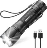 Gearlite Led Taschenlampe (3000 Lumen Mini Torch Mit 3 Lichtmodi &Amp; Langer Betriebsdauer Ip65)