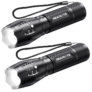 GEARLITE LED Taschenlampe Batteriebetrieben 2 Stücke, 2000 Lumen für 6,49 € inkl. Prime Versand (statt 11,99 €)