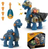 GILOBABY Brachiosaurus Dinosaurier Spielzeug – 2 in 1 DIY Montage Dino Spielzeug mit Schraubendreher – für 12,79 € inkl. Prime-Versand (statt 15,99 €)