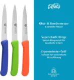 GRÄWE Gemüsemesser 3er-Set