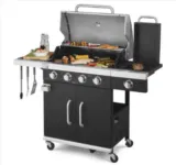 🍖🔥GRILLMEISTER 4plus1 Gasgrill bis 800° für 309,30 € inkl. Versand (statt 485€)