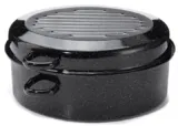 GSW 410427 Emaille Bräter oval, 42 cm für 27,99 € inkl. Prime-Versand (statt 44,90 €)