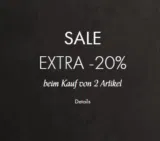 Guess Sale 20 % Extra Rabatt beim Kauf von 2 Artikel + 5 % extra