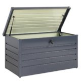 Gardebruk Abschließbare Auflagenbox (Anthrazit, 360L, Metall) ab 91,95 € inkl. Versand