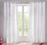 Gardine Emma, Lüttenhütt, Bindebänder (1 St), transparent, Voile 140 cm x 145 cm ab 3,18 € inkl. Versand (OttoUP)