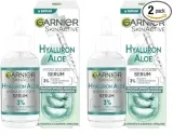 Garnier Feuchtigkeitsspendendes Serum Mit Beruhigender Aloe Vera Und Hyaluronsäure Skin Active 30 Ml (Packung Mit 2) Für 15,90 € Inkl. Prime-Versand (Statt 19,98 €)