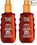 Garnier Sonnenöl mit LSF20 Ambre Solaire Ideal Bronze 2 x 150 ml für 14,38 € inkl. Prime-Versand (statt 17,90 €)