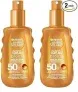 Garnier UV-Sonnenschutzspray für eine strahlende Bräune Sehr hoher Sonnenschutz mit LSF 50 (Packung mit 2) (1x150ml) für 17,58 € inkl. Prime-Versand (statt 21,98 €)