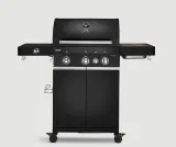 Burnhard FRED Deluxe Gasgrill (3-Brenner – Black Edition / Gusseisen) für 561,75 € inkl. Versand (statt 749,00 €)
