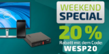 AfB Shop Sale: 20 % Rabatt auf PC/ Laptop Einzelstücke, Rückläufer und Restposten
