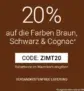 Gebrüder Götz: 20 % Rabatt auf Artikel in den Trendfarben Braun, Cognac und Schwarz + Gratis Versand