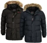 Geographical Norway FVSA Herren Winterjacke (S-3XL, Blau o. Schwarz) für je 64,90 € inkl. Versand